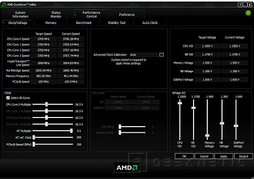 Geeknetic Analizando la plataforma Dragón y el Phenom II 5