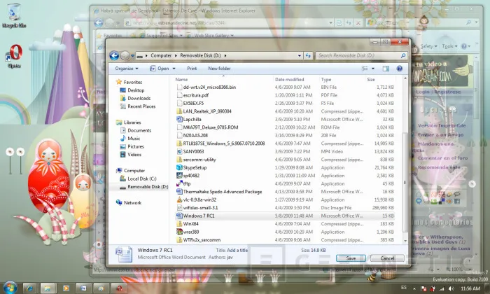 Geeknetic Windows 7 RC1. Netbooks y UMPCs.   3