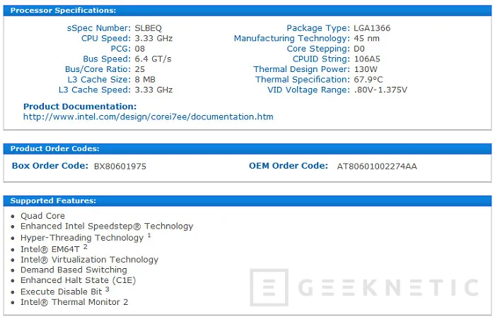 Geeknetic Intel Core i7 Extreme. Más overclocking para usuarios exigentes 3