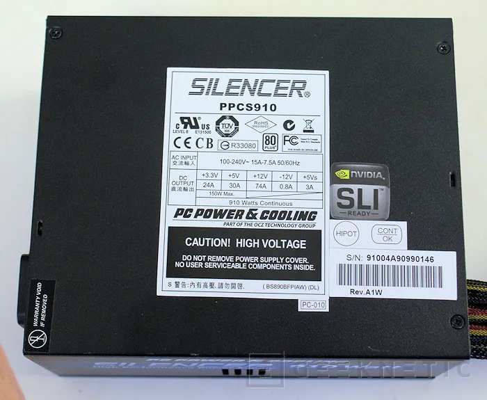 Geeknetic PC Power & Cooling Silencer 910W. La leyenda se renueva 3