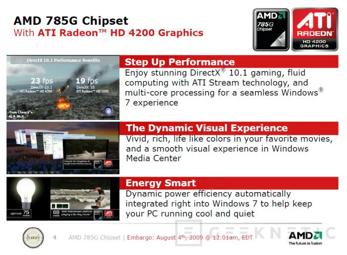 Geeknetic AMD 785G. Más prestaciones gráficas 3