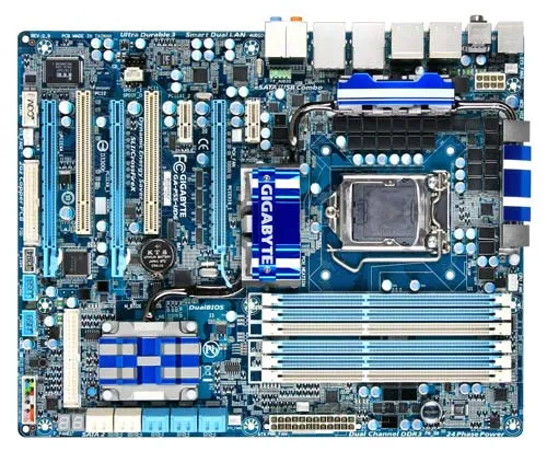 Geeknetic Actualidad P55. Gigabyte GA-P55-UD6 1