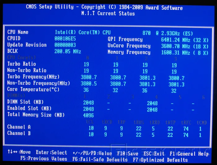 Geeknetic Actualidad P55. Gigabyte GA-P55-UD6 13