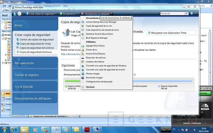 Geeknetic Acronis True Image Home 2010 9