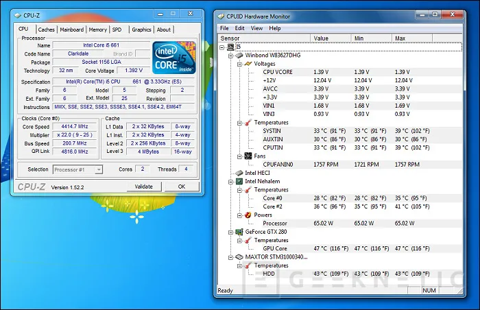 Geeknetic Overclocking de un Core i5 con una ASUS P7H57D-V Evo 15