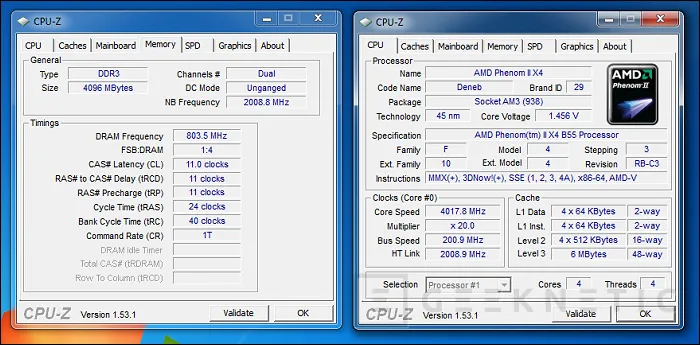 Geeknetic AMD Phenom 2 X2 555. Diversión para entusiastas 7