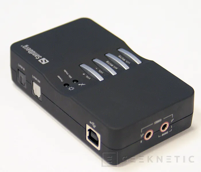 Geeknetic Sandberg USB Sound Box 7.1. Sonido externo de calidad 2