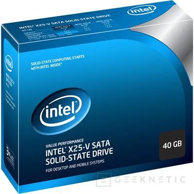 Geeknetic Intel X25-V 40GB. SSD medianamente asequible, altamente eficiente 2