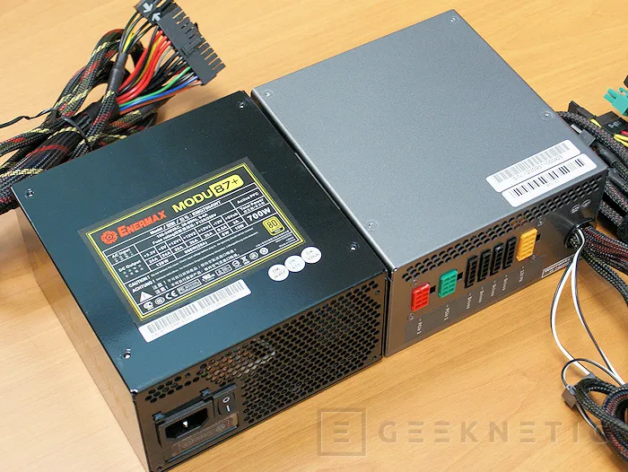 Geeknetic Enermax MODU 87+ Vs. BeQuiet Strightpower E7 2