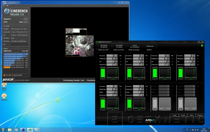 Geeknetic Nueva plataforma AMD alto rendimiento: AMD Phenom 2 X6 8