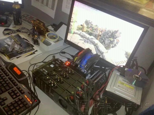 Geeknetic Geforce GTX 480 en SLI 2