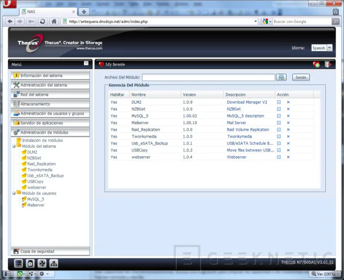Geeknetic Thecus N7700SAS. El NAS empresarial 15