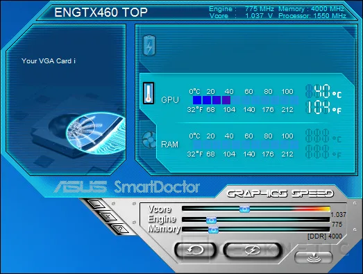Geeknetic Comparativa Geforce GTX 460 overclocked 4