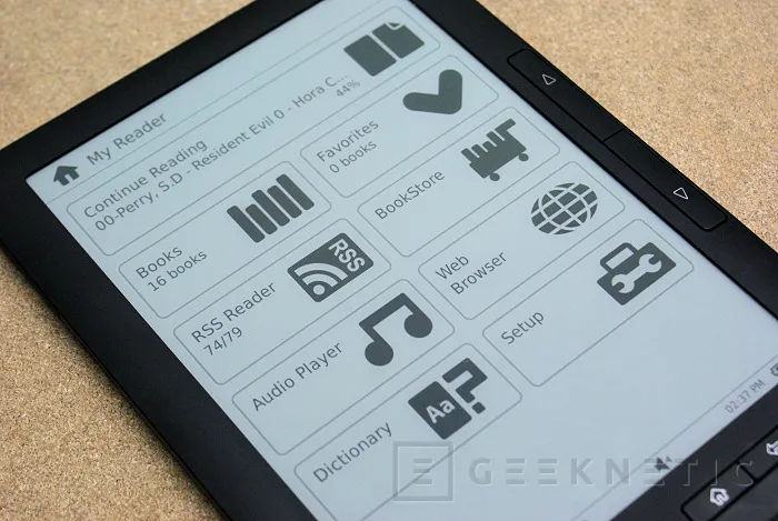 Geeknetic ASUS DR-900 e-Reader. Primeras impresiones 5
