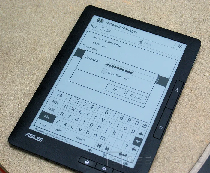 Geeknetic ASUS DR-900 e-Reader. Primeras impresiones 6