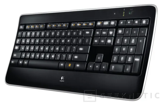 Geeknetic Logitech K800 illuminated Wireless Keyboard 3