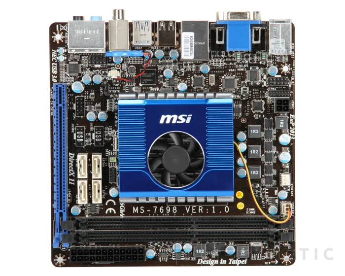 Geeknetic MSI E350IA-E45. AMD Fusion E-350 Zacate 6