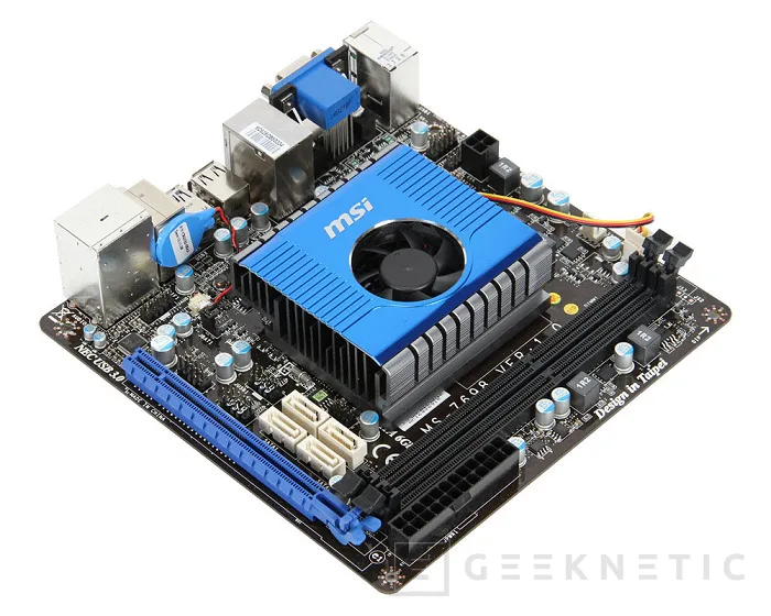 Geeknetic MSI E350IA-E45. AMD Fusion E-350 Zacate 8