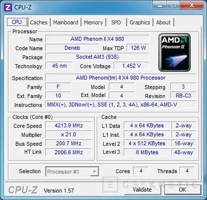 Geeknetic AMD Phenom 2 X4 980 Black Edition 4