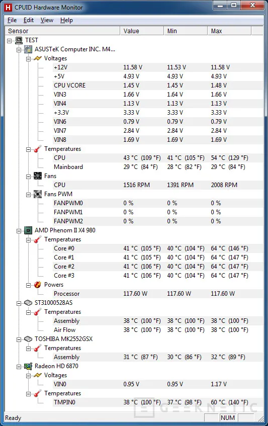 Geeknetic AMD Phenom 2 X4 980 Black Edition 5