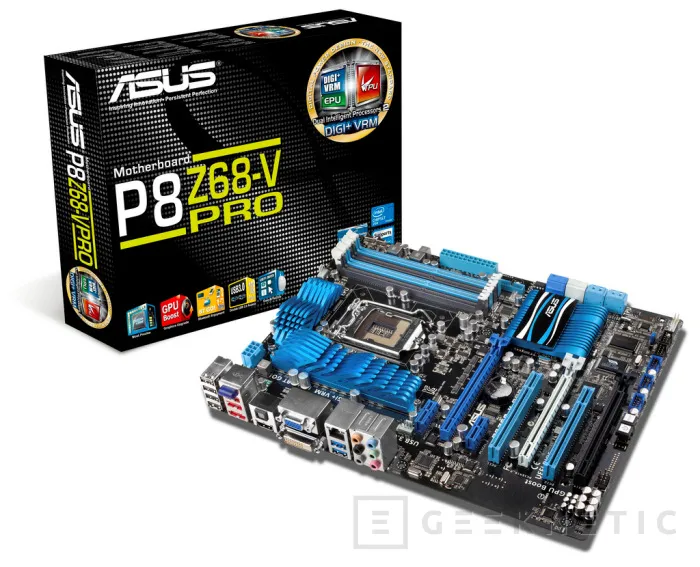 Geeknetic ASUS P8Z68-V Pro con Intel Z68 8