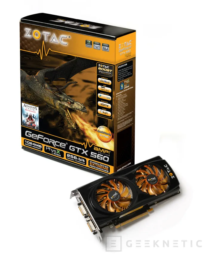 Geeknetic Zotac Geforce GTX 560 Amp! 4