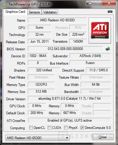 Geeknetic AMD Fusion APU A6-3650 5