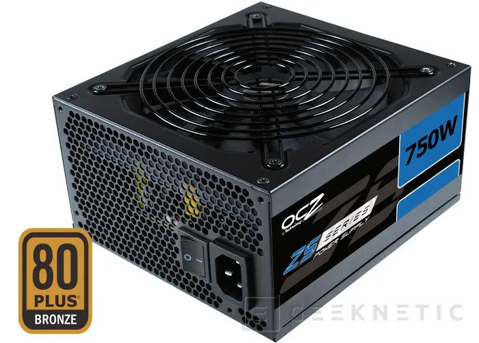 Geeknetic OCZ ZS Series 750w 3