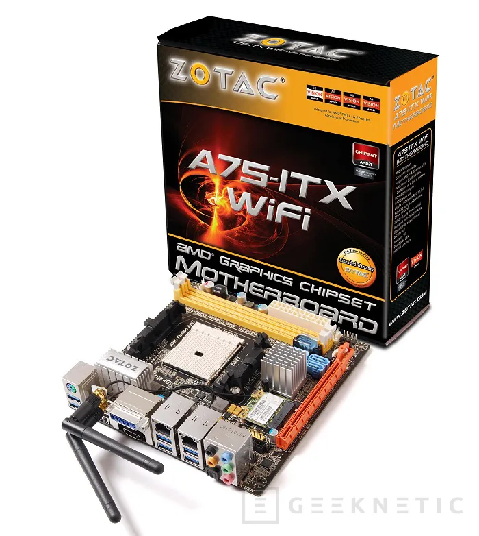 Geeknetic Zotac A75-ITX Wifi 1