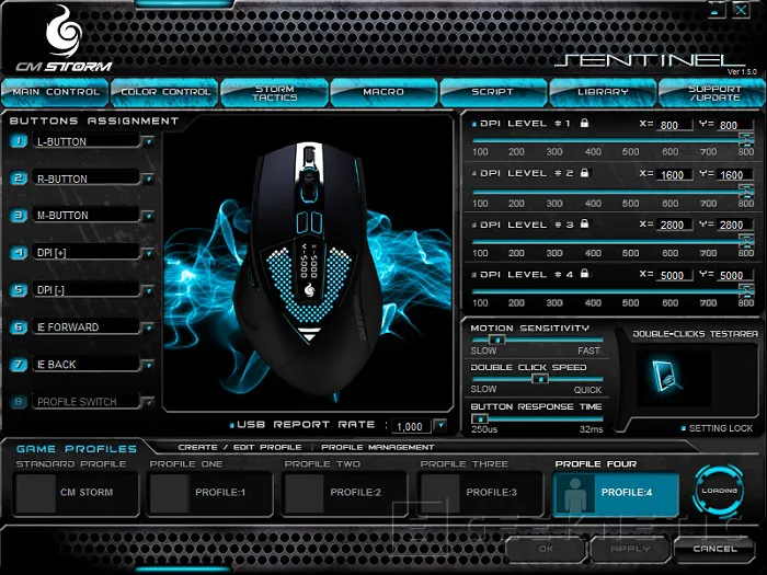 Geeknetic CM Storm Sentinel Z3RO-G 4