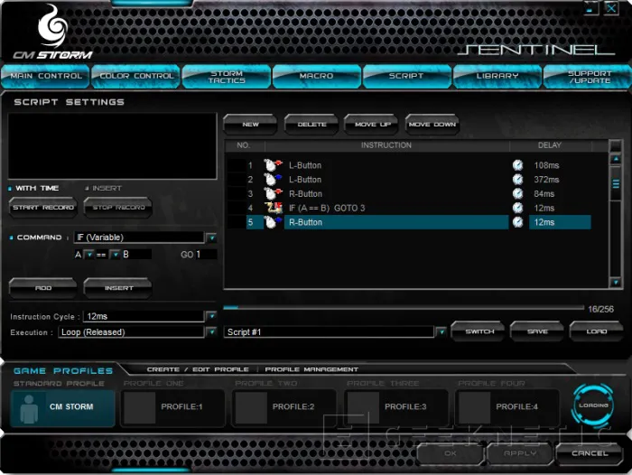 Geeknetic CM Storm Sentinel Z3RO-G 5