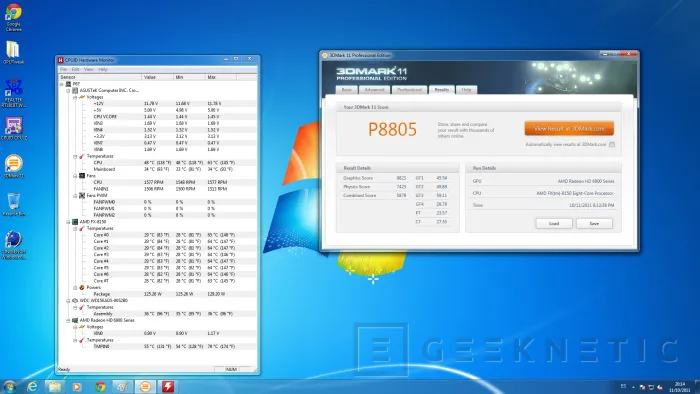 Geeknetic AMD FX-8150. Sobremesas de 8 núcleos reales 12