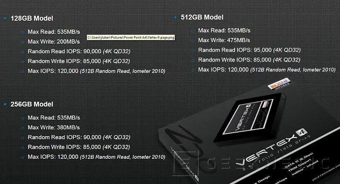 Geeknetic OCZ Vertex 4 7