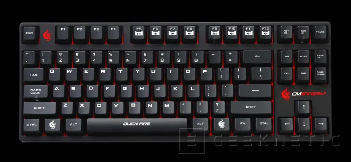 Geeknetic Cooler Master CM Storm Trigger Gaming Keyboard 10
