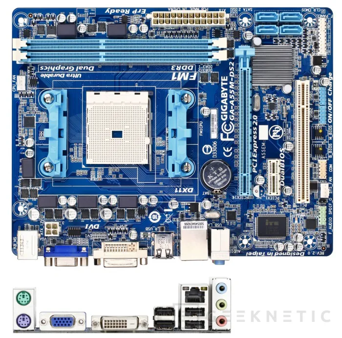 Geeknetic AMD A4-3400. La versión más económica de las APU de AMD 4