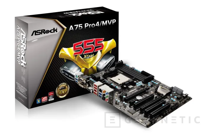 Geeknetic Asrock A75 Pro4/MVP 1