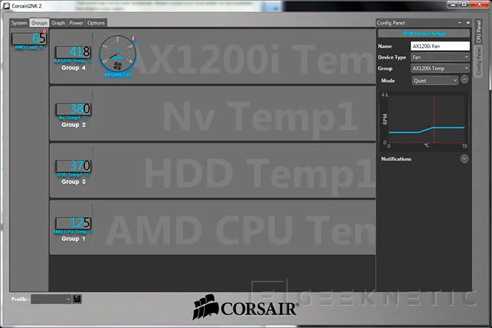 Geeknetic Corsair AX1200i. La fuente de alimentación inteligente 9