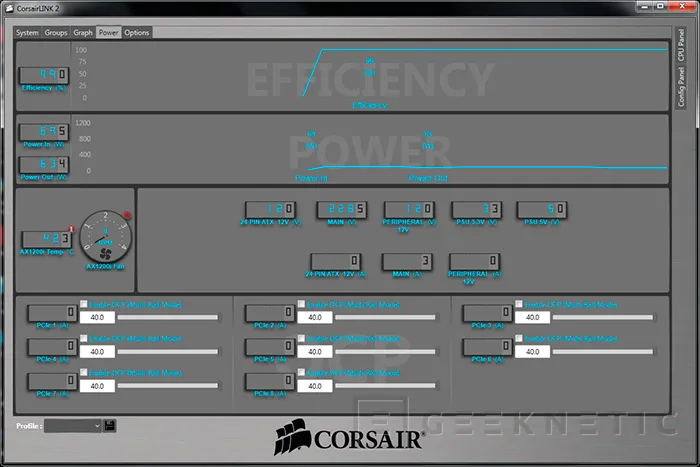 Geeknetic Corsair AX1200i. La fuente de alimentación inteligente 10