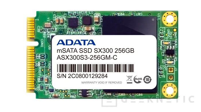 Geeknetic ADATA SX300 mSATA 128GB 1
