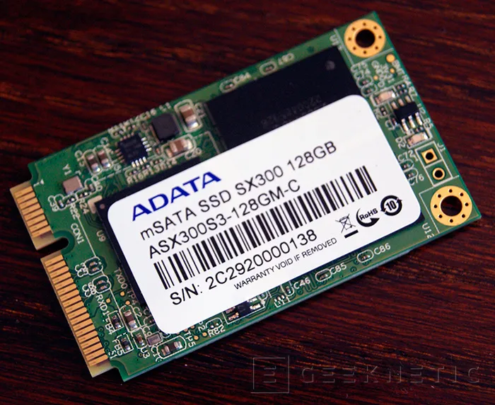 Geeknetic ADATA SX300 mSATA 128GB 2