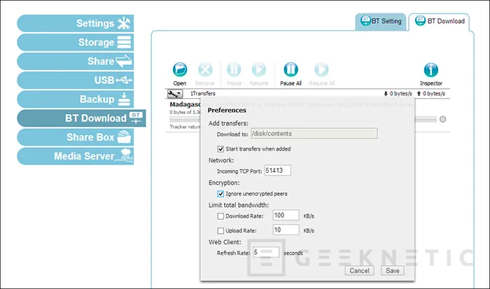 Geeknetic Shuttle OMNINAS KD20. La alternativa NAS de uno de los grandes 7