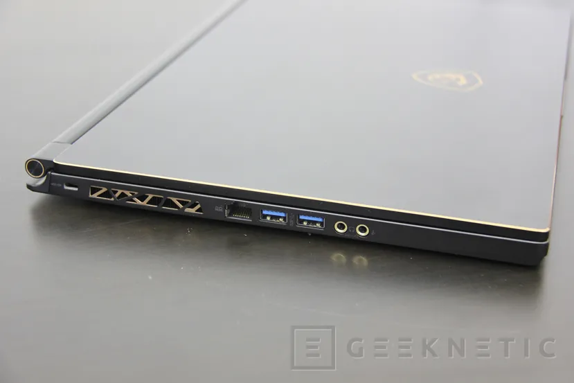 Geeknetic Review Portátil MSI GS65 Stealth Thin con GTX 1070 Max-Q 7